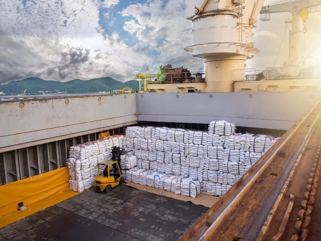 Break bulk vessel